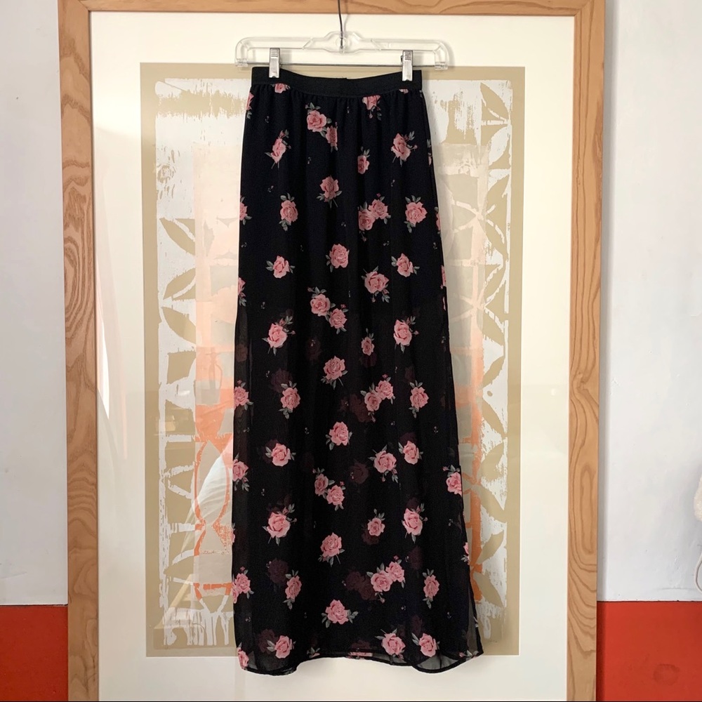 Maxi Skirt with Slits